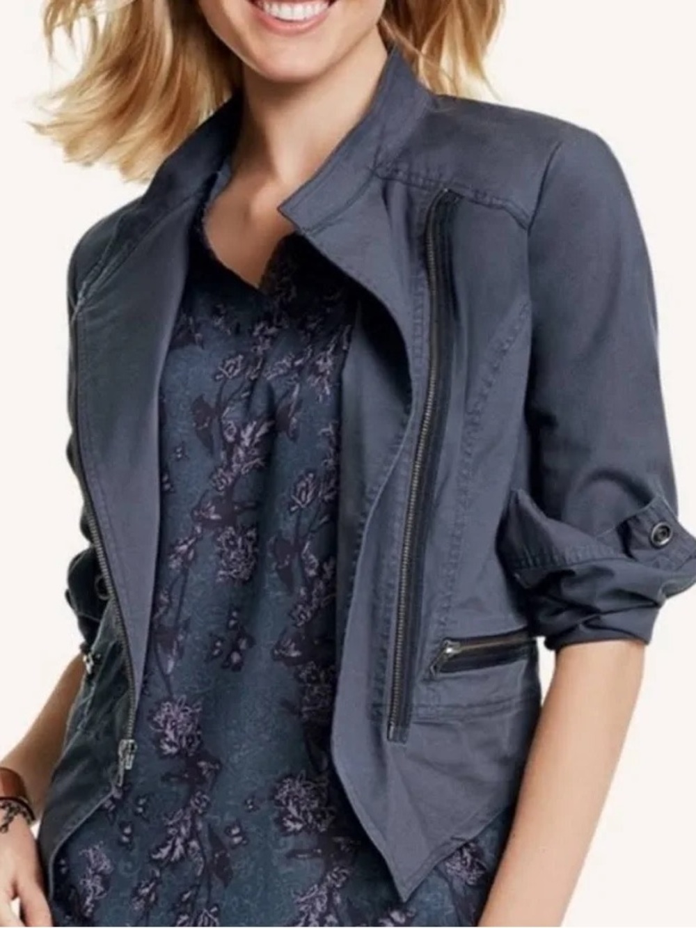 Women's Cabi Twilight Asymmetrical Moto Jacket